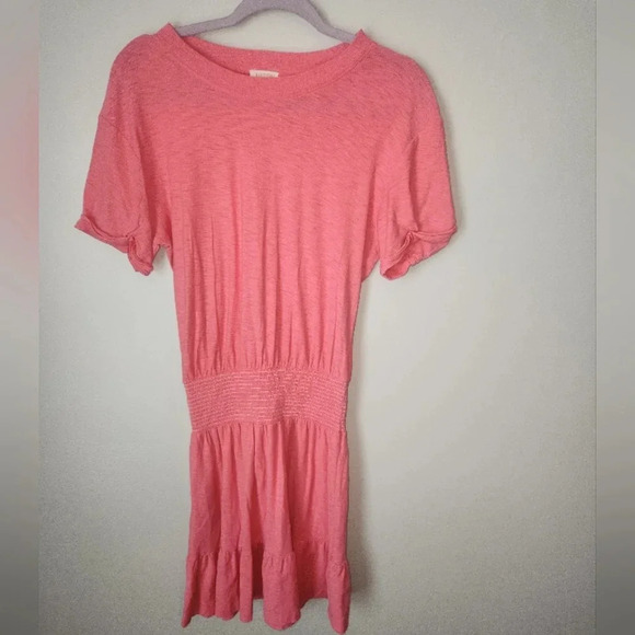 Nation LTD Coral Puff Sleeve Knee-Length Sundress Small‎ - Picture 1 of 5